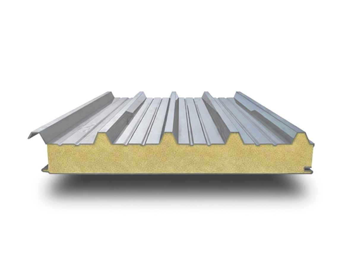 Кровля из сэндвич-панелей — пример 1